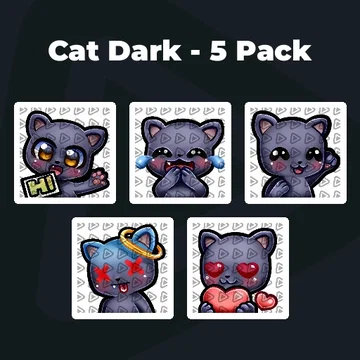 Cat Dark - 5 Pack