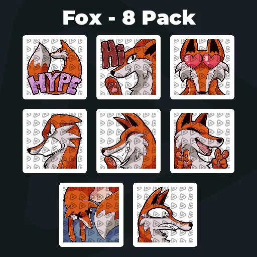 Fox - 8 Pack