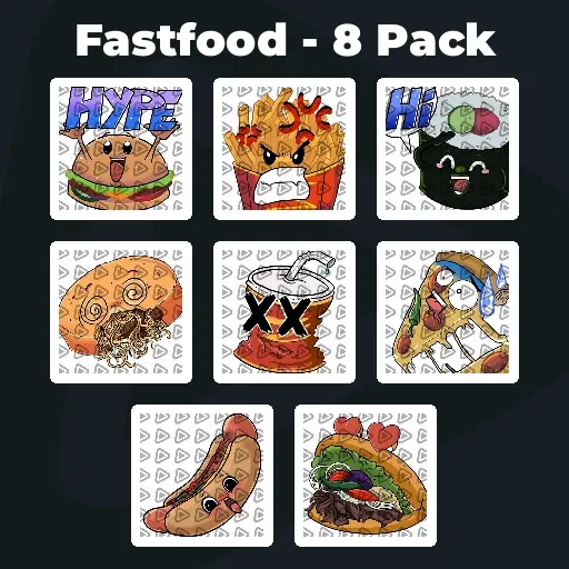Fastfood - 8 Pack