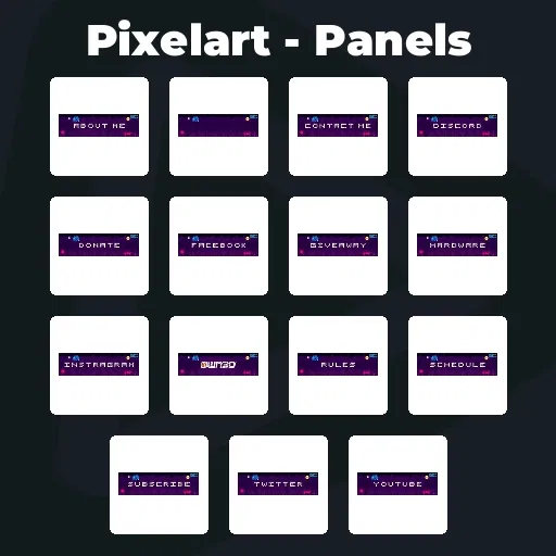Pixelart - Panels