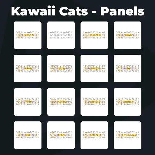 Kawaii Cats - Panels