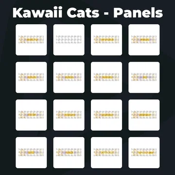 Kawaii Cats - Panels