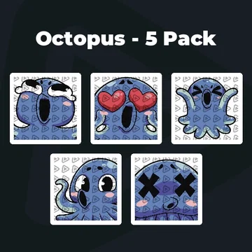 Octopus - 5 Pack