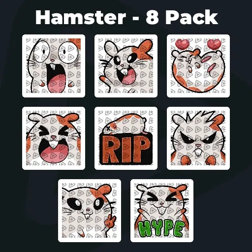 Hamster - 8 Pack