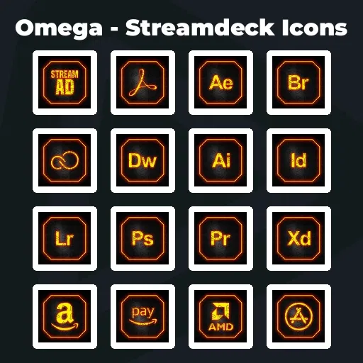 Omega - Streamdeck Icons