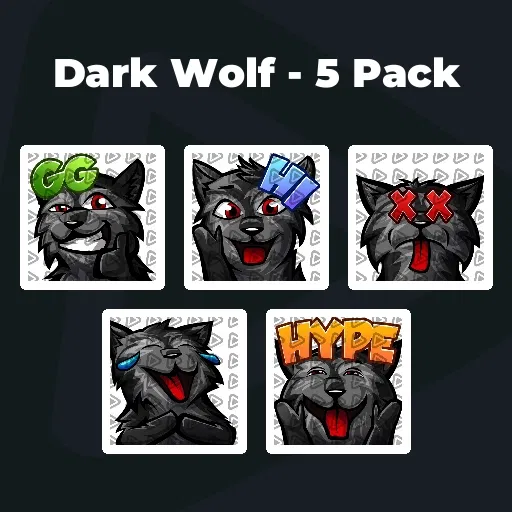 Dark Wolf - 5 Pack