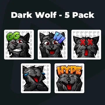 Dark Wolf - 5 Pack