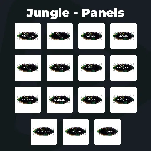 Jungle - Panels