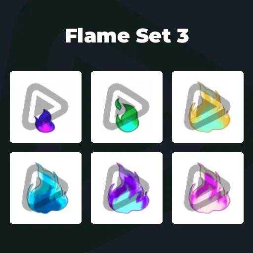 Flame Set 3