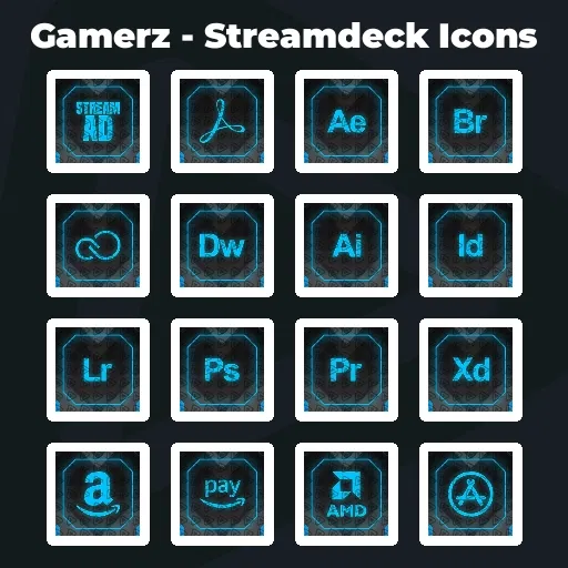 Gamerz - Streamdeck Icons