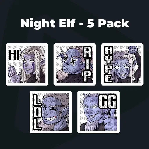 Night Elf - 5 Pack