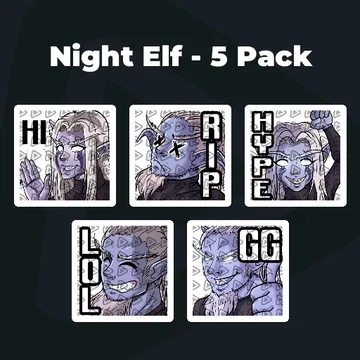 Night Elf - 5 Pack