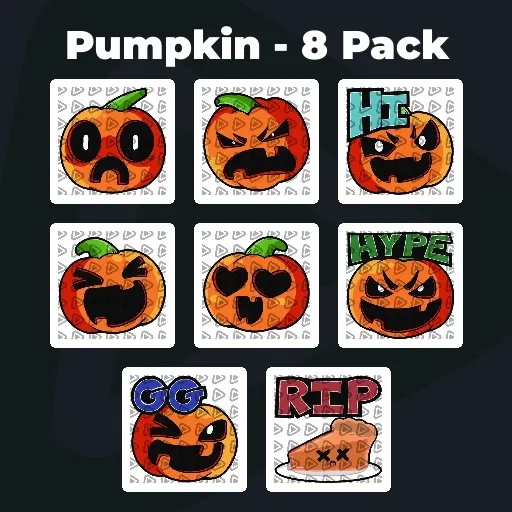 Pumpkin - 8 Pack