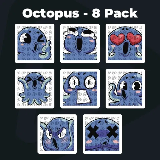 Octopus - 8 Pack