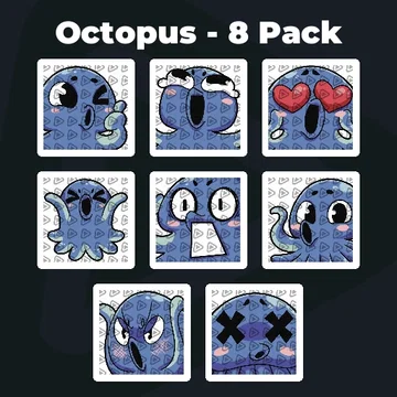Octopus - 8 Pack