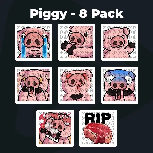 Piggy - 8 Pack