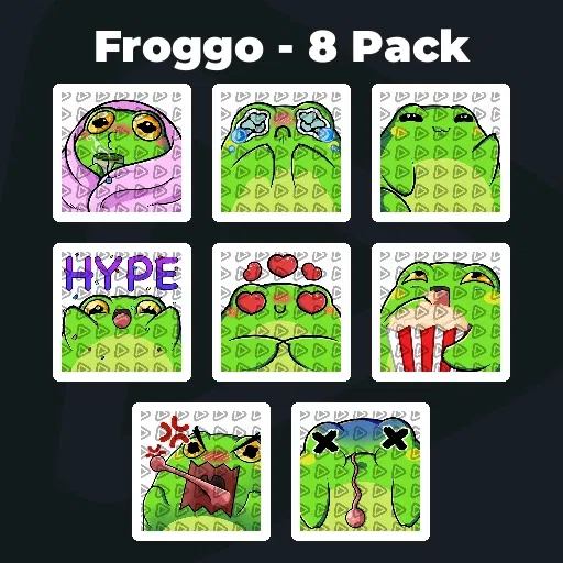 Froggo - 8 Pack