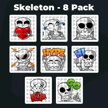 Skeleton - 8 Pack