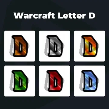 Warcraft Letter D