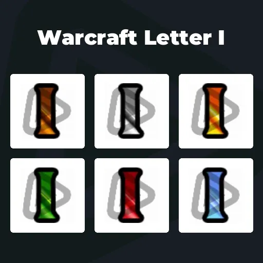 Warcraft Letter I