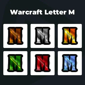 Warcraft Letter M