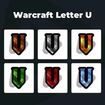 Warcraft Letter U