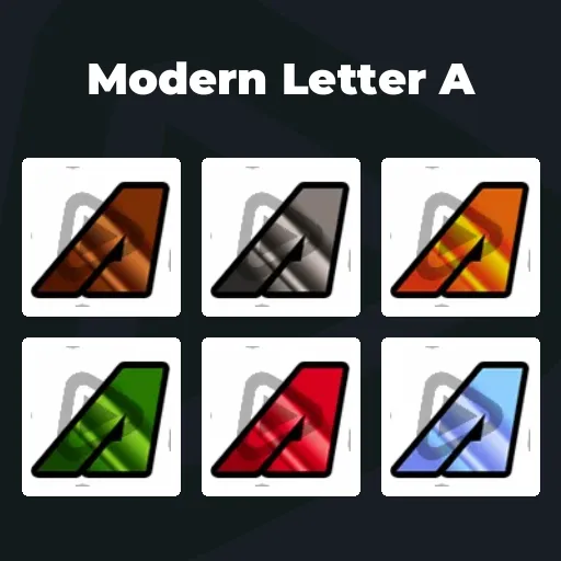 Modern Letter A