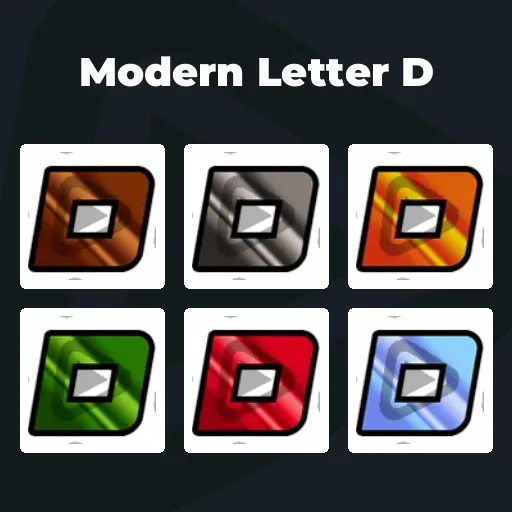 Modern Letter D
