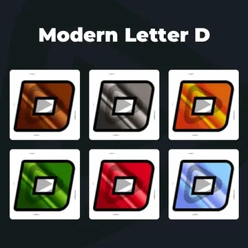 Modern Letter D