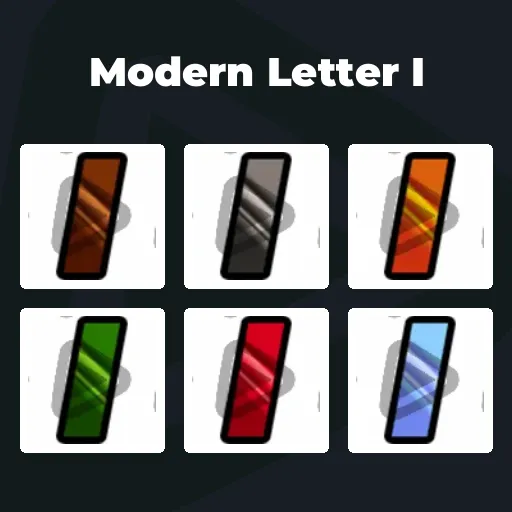 Modern Letter I