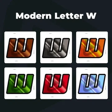 Modern Letter W