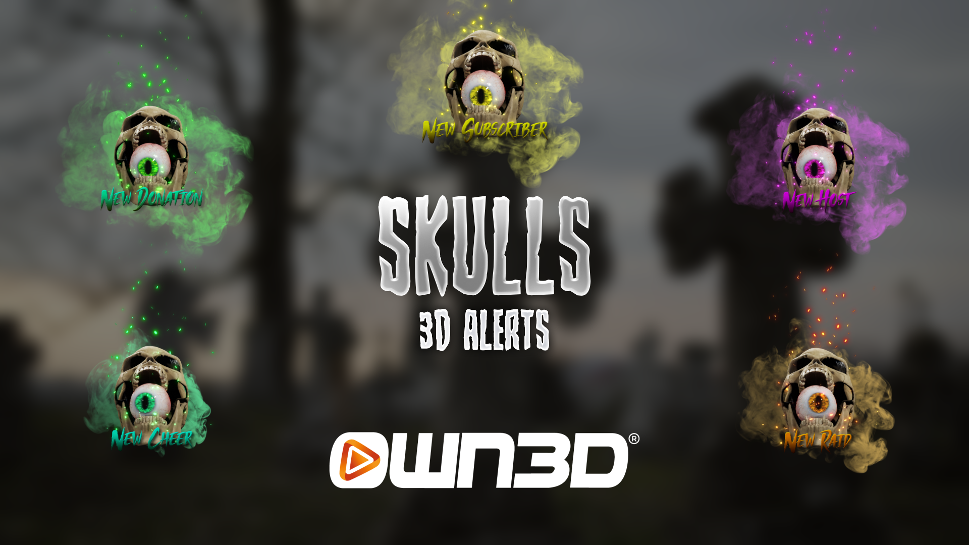 Skulls - Alert Package