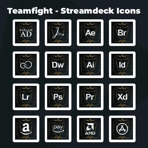 Teamfight - Streamdeck Icons