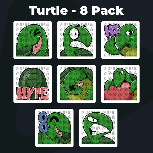 Turtle - 8 Pack