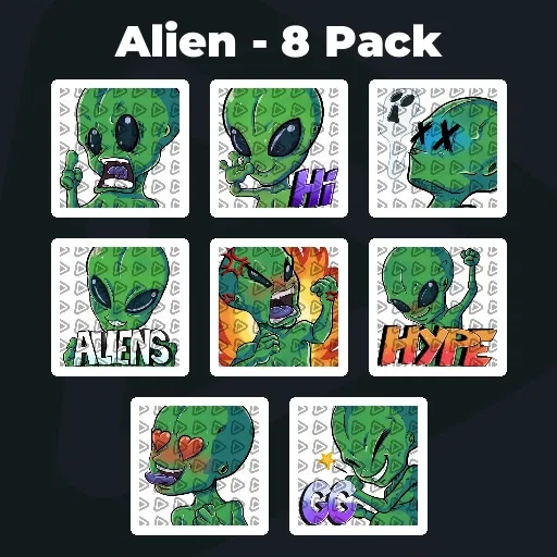 Alien - 8 Pack