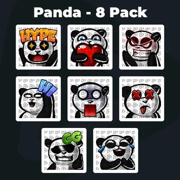 Panda - 8 Pack