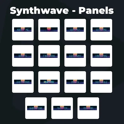 Synthwave - Panels