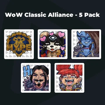 WoW Classic Alliance - 5 Pack