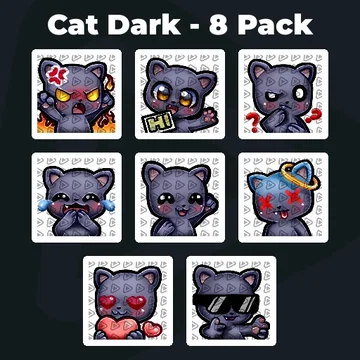 Cat Dark - 8 Pack