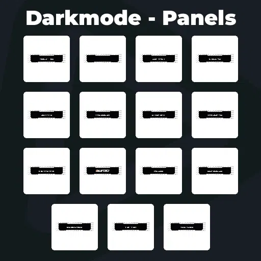 Darkmode - Panels