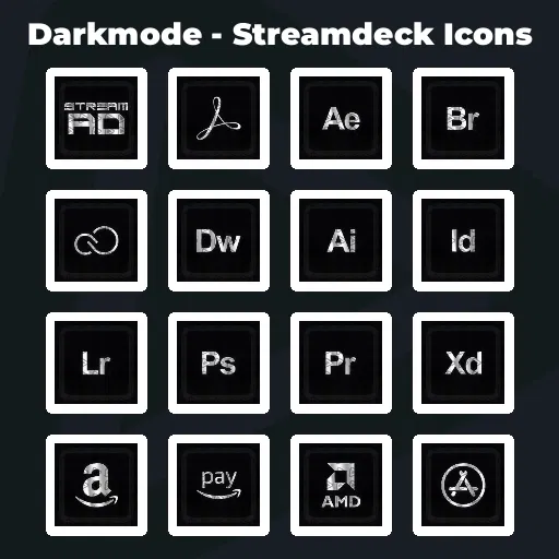 Darkmode - Streamdeck Icons