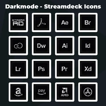 Darkmode - Streamdeck Icons