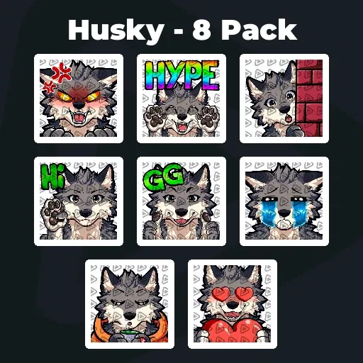 Husky - 8 Pack