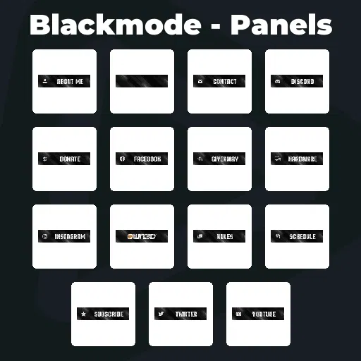 Blackmode - Panels