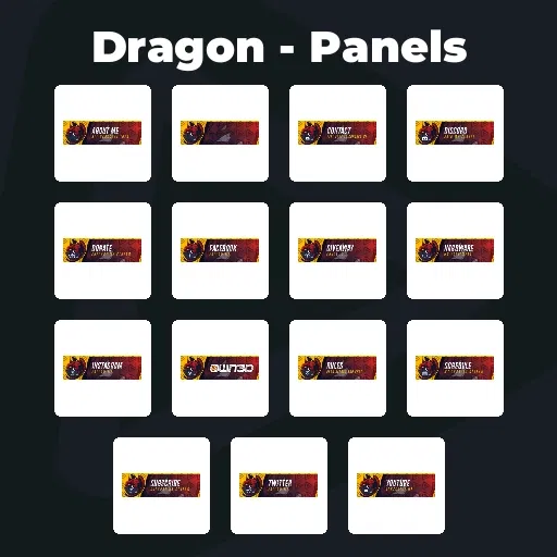 Dragon - Panels