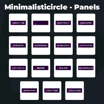 Minimalisticircle - Panels