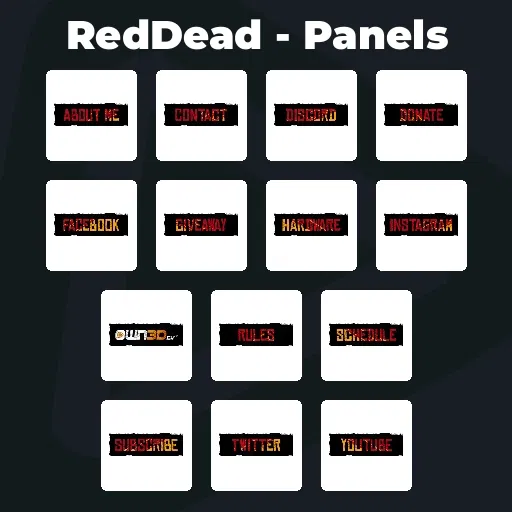 RedDead - Panels