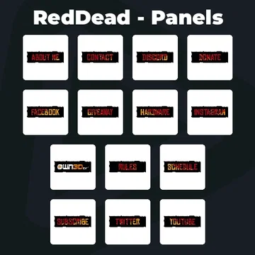 RedDead - Panels