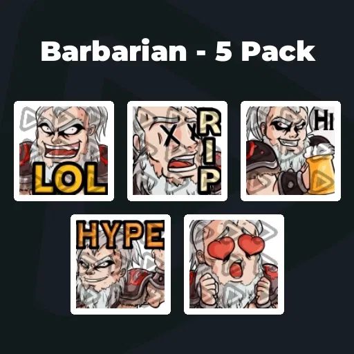 Barbarian - 5 Pack