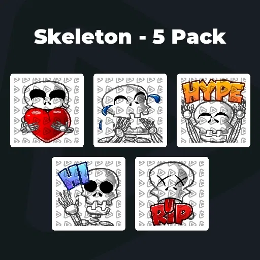 Skeleton - 5 Pack